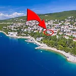 Beeindruckendes Nur 100 Meter Zum Mit Sauna, Whirlpool, Meerblick Dramalj