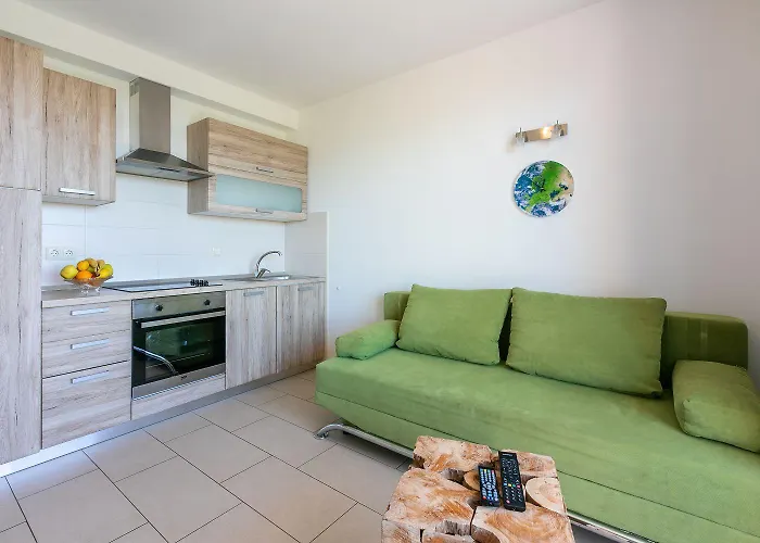 公寓 Beeindruckendes Nur 100 Meter Zum Mit Sauna, Whirlpool, Meerblick 德拉马利
