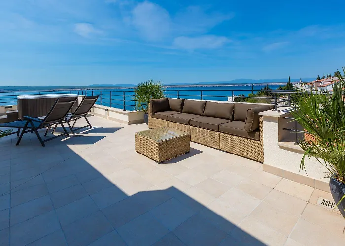 Appartement Beeindruckendes Nur 100 Meter Zum Mit Sauna, Whirlpool, Meerblick