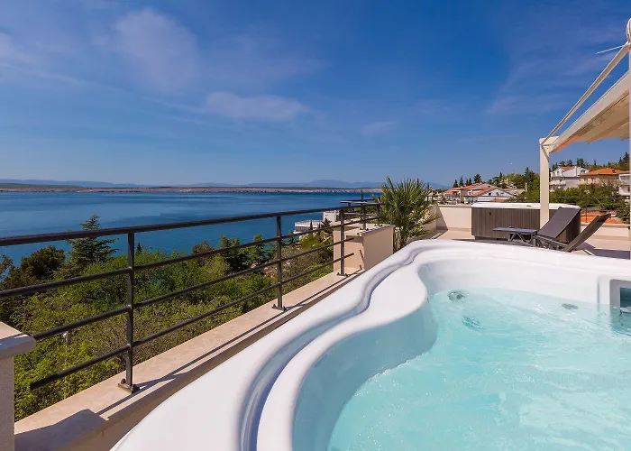 公寓 Beeindruckendes Nur 100 Meter Zum Mit Sauna, Whirlpool, Meerblick 德拉马利